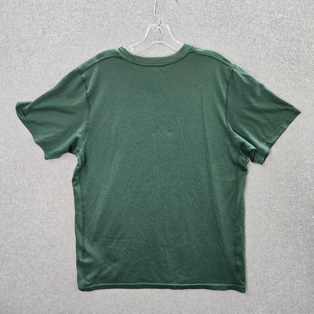 Oregon Ducks Men Activewear Shirt Medium Green Nike Swoosh Logo Dri Fit Tee‎
